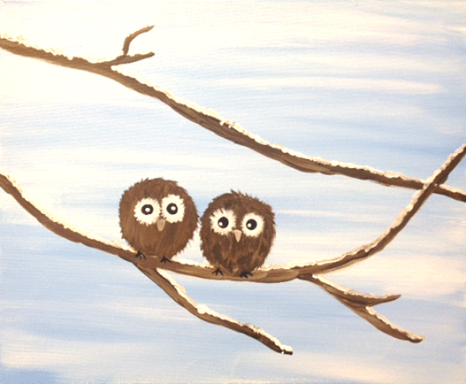 Wintery-Snow-Owl-Babies